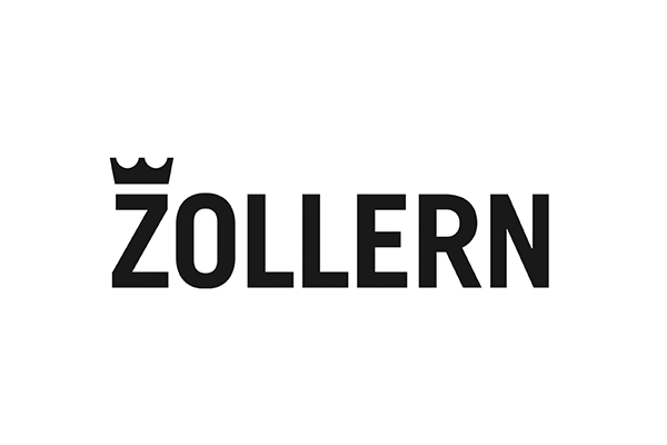 Logo von Zollern mit einem stilisierten Krone über dem Buchstaben Z.