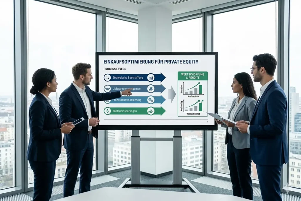 Procurement optimisation for private equity