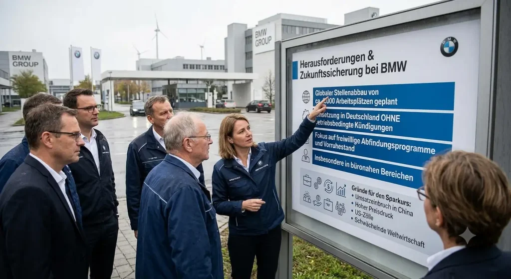 BMW Stellenabbau