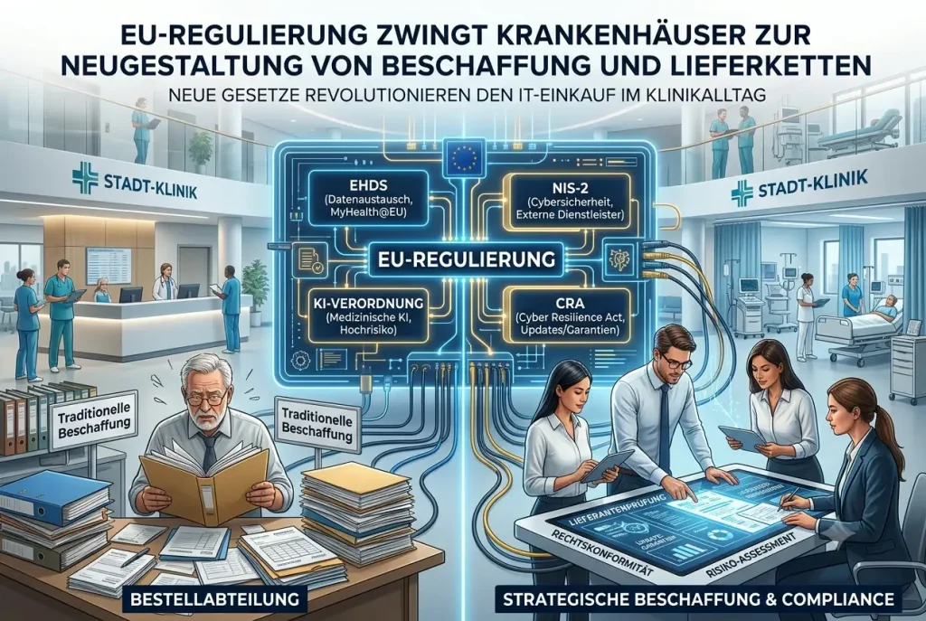 EU-Regulierung zwingt Krankenhäuser zur Neugestaltung von Beschaffung und Lieferketten