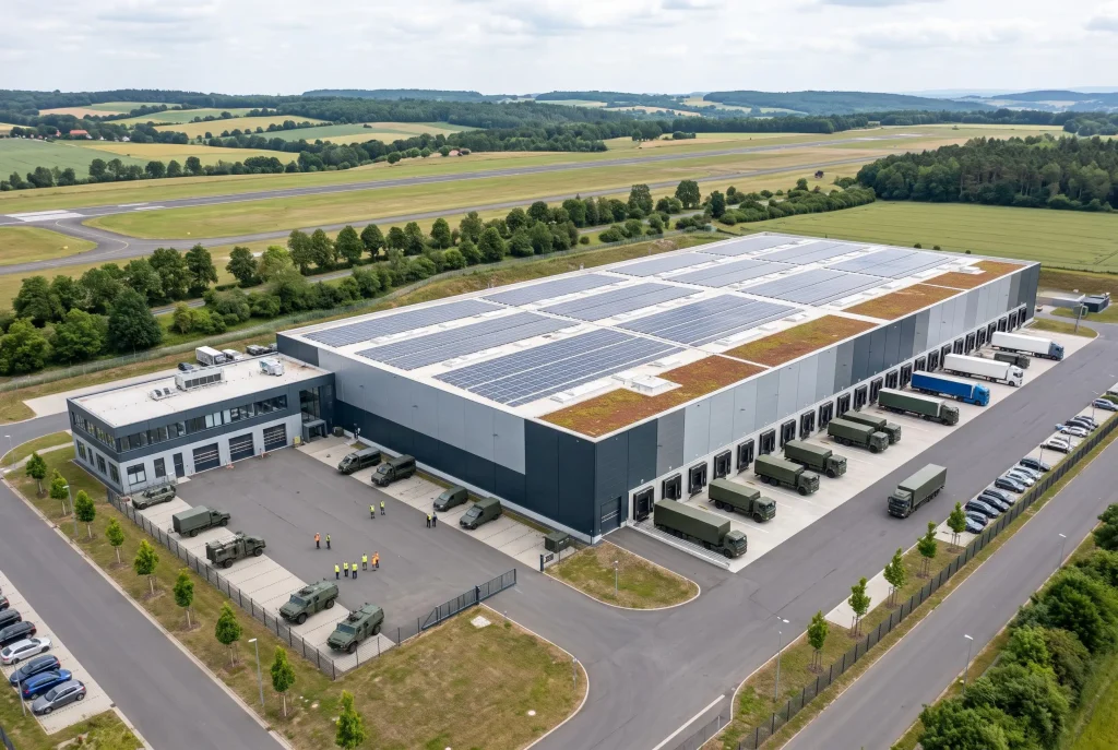 Panattoni and Rheinmetall are building in Kassel-Calden